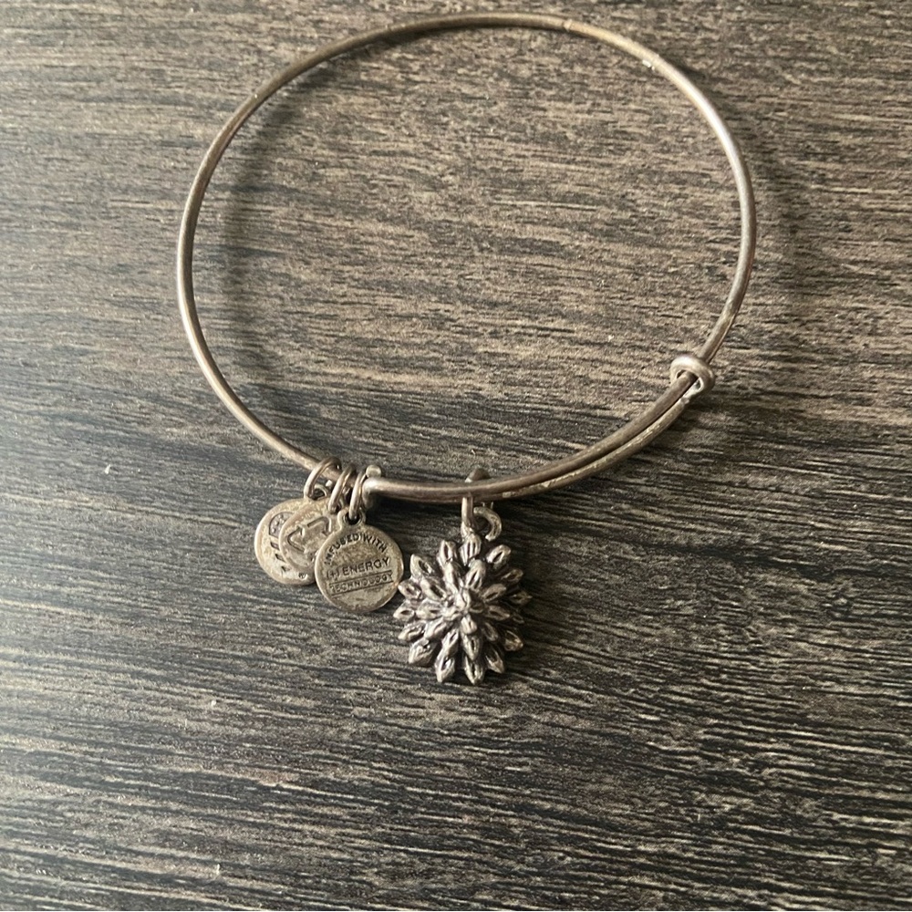Alex and Ani Water Lily Bracelet